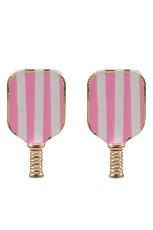 Pickleball Post Earrings