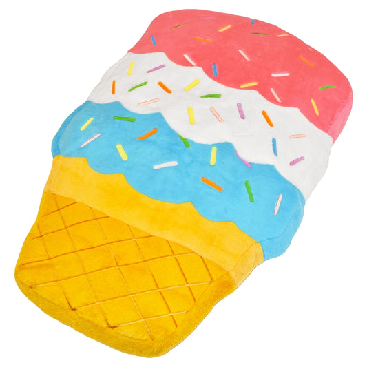 Ice Cream Fluffy Floor Cushion