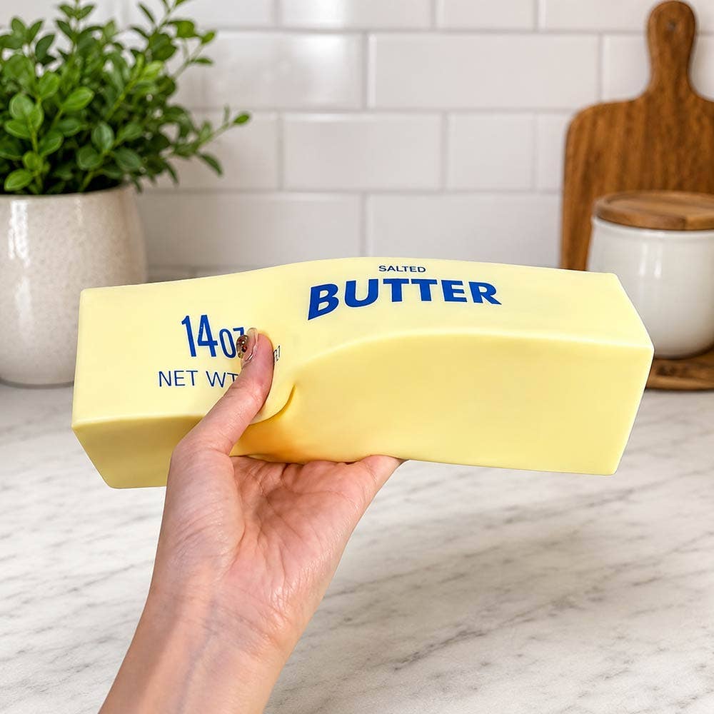 Jumbo Butter Bar Squishy Stress Relief Toy