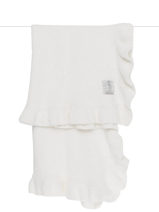Little Giraffe Dolce Ruffle Baby Blanket