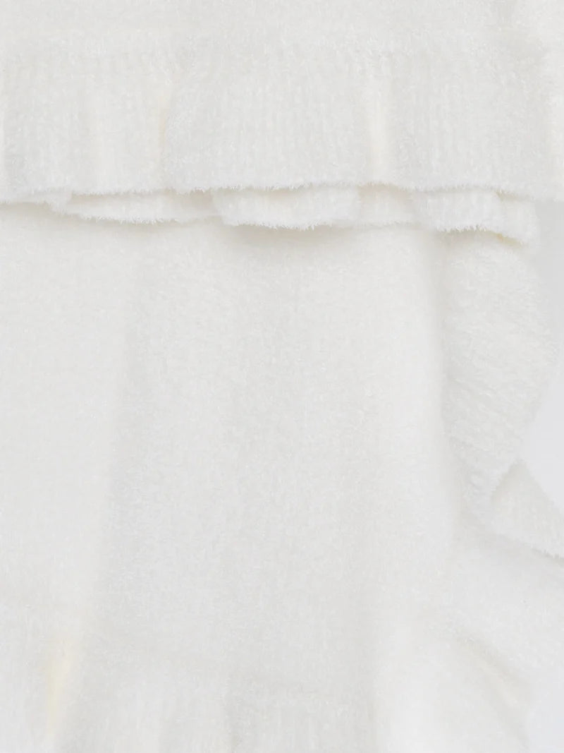 Little Giraffe Dolce Ruffle Baby Blanket