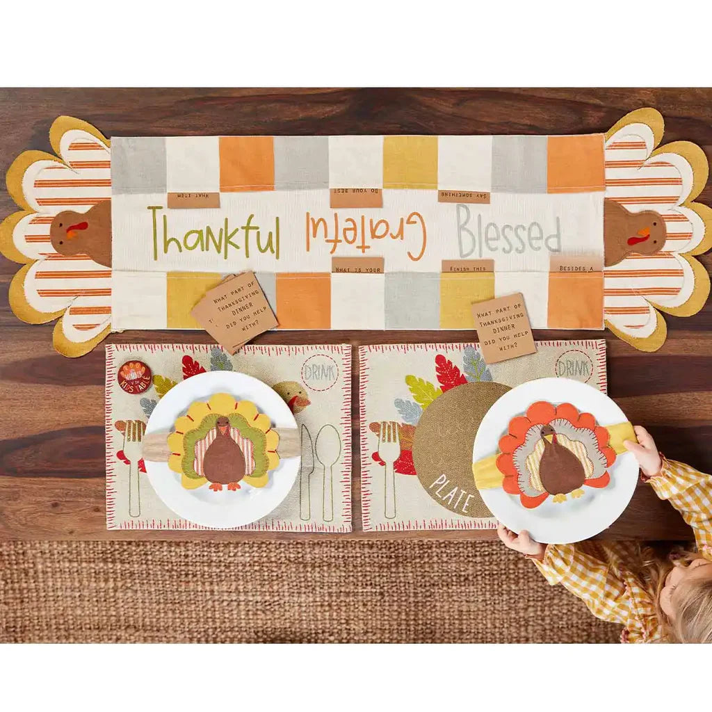 FALL SPECIAL! Thanksgiving Kids Table Setting Bundle