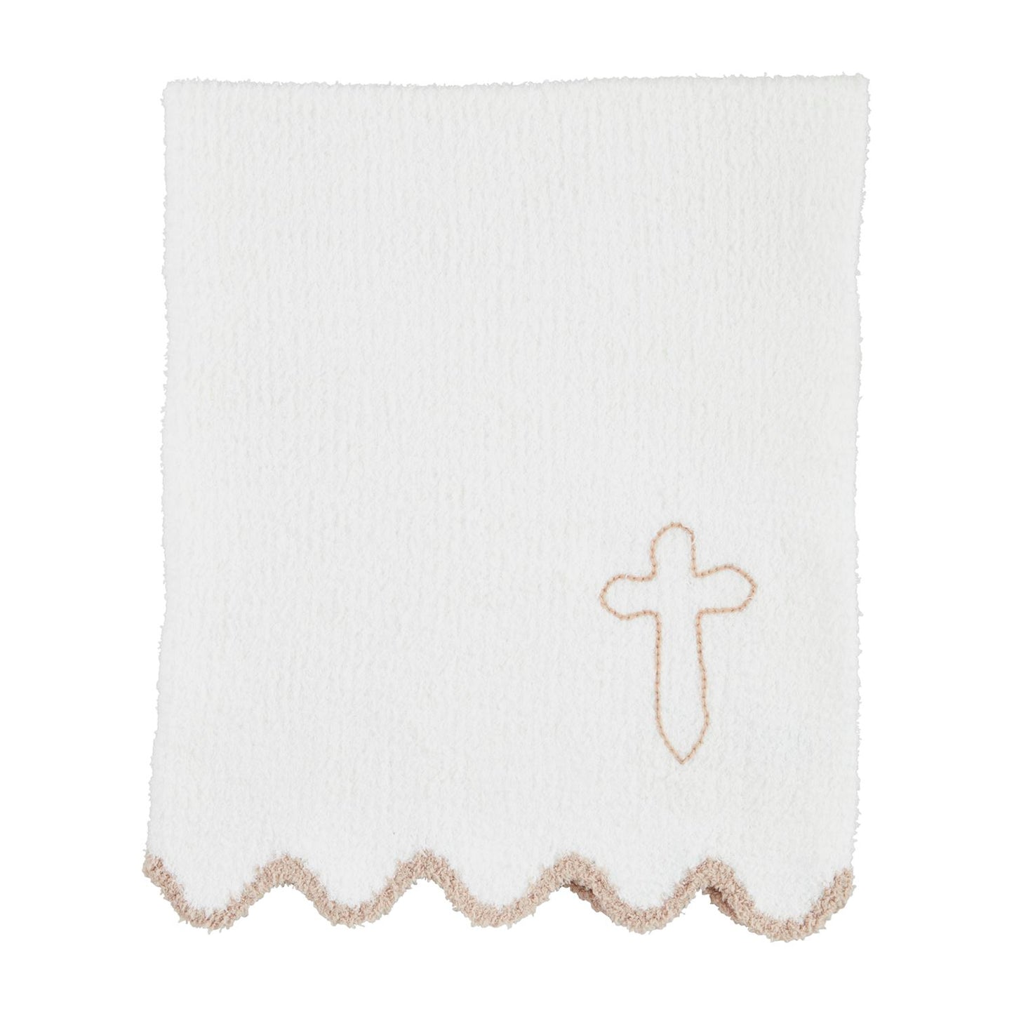 Scallop Chenille Blanket