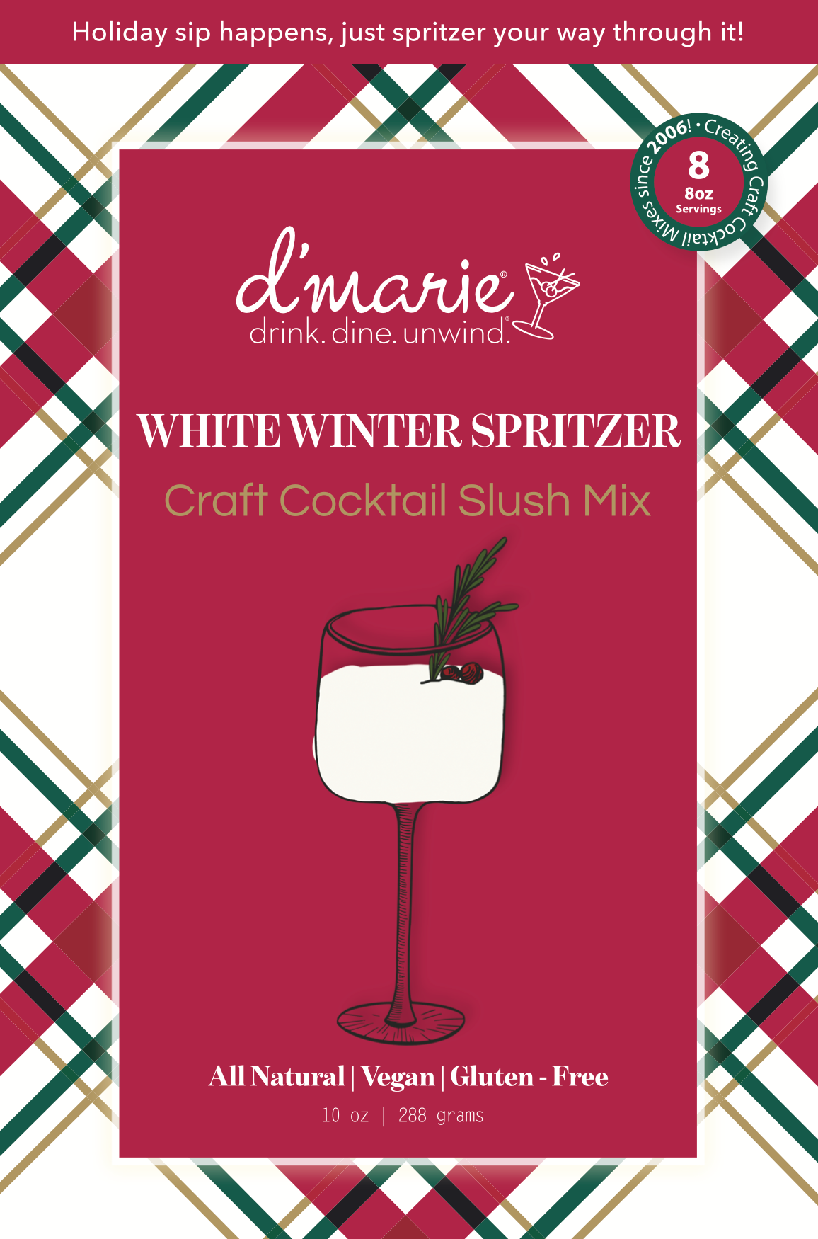 Holiday Cocktail Slush Mix