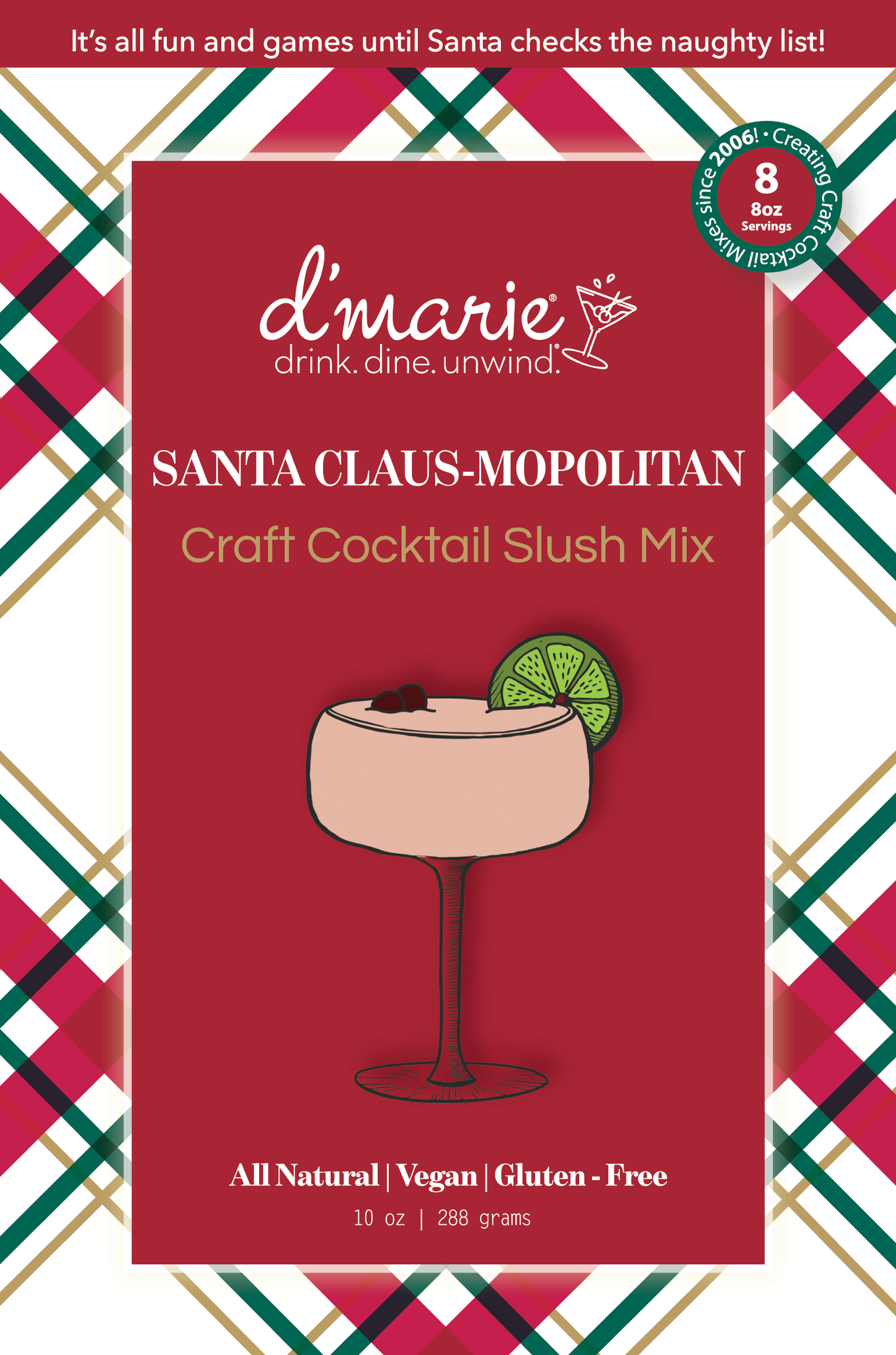 Holiday Cocktail Slush Mix