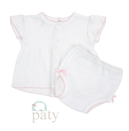 Paty Flutter Sleeve Diaper Set