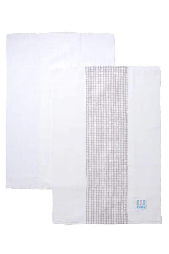 Set Of 2 Burp Cloths