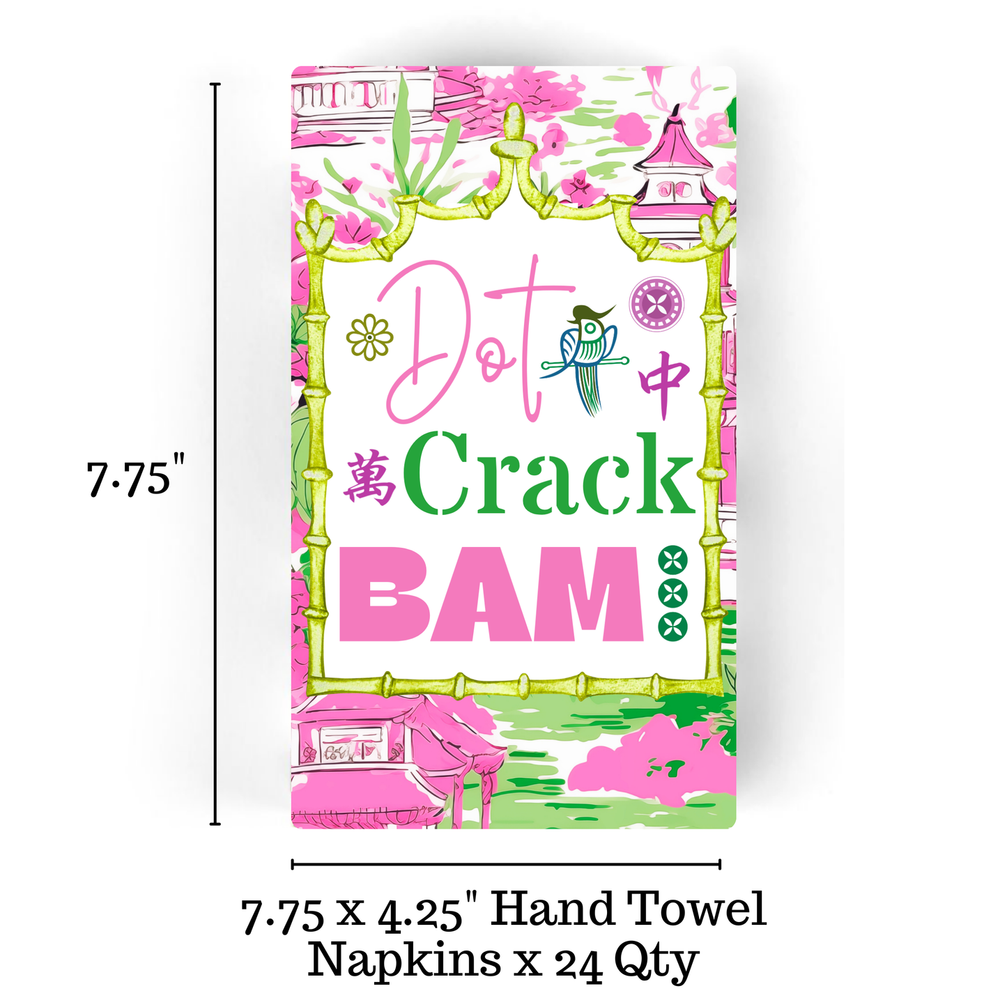 Mahjong 24ct Guest Napkins