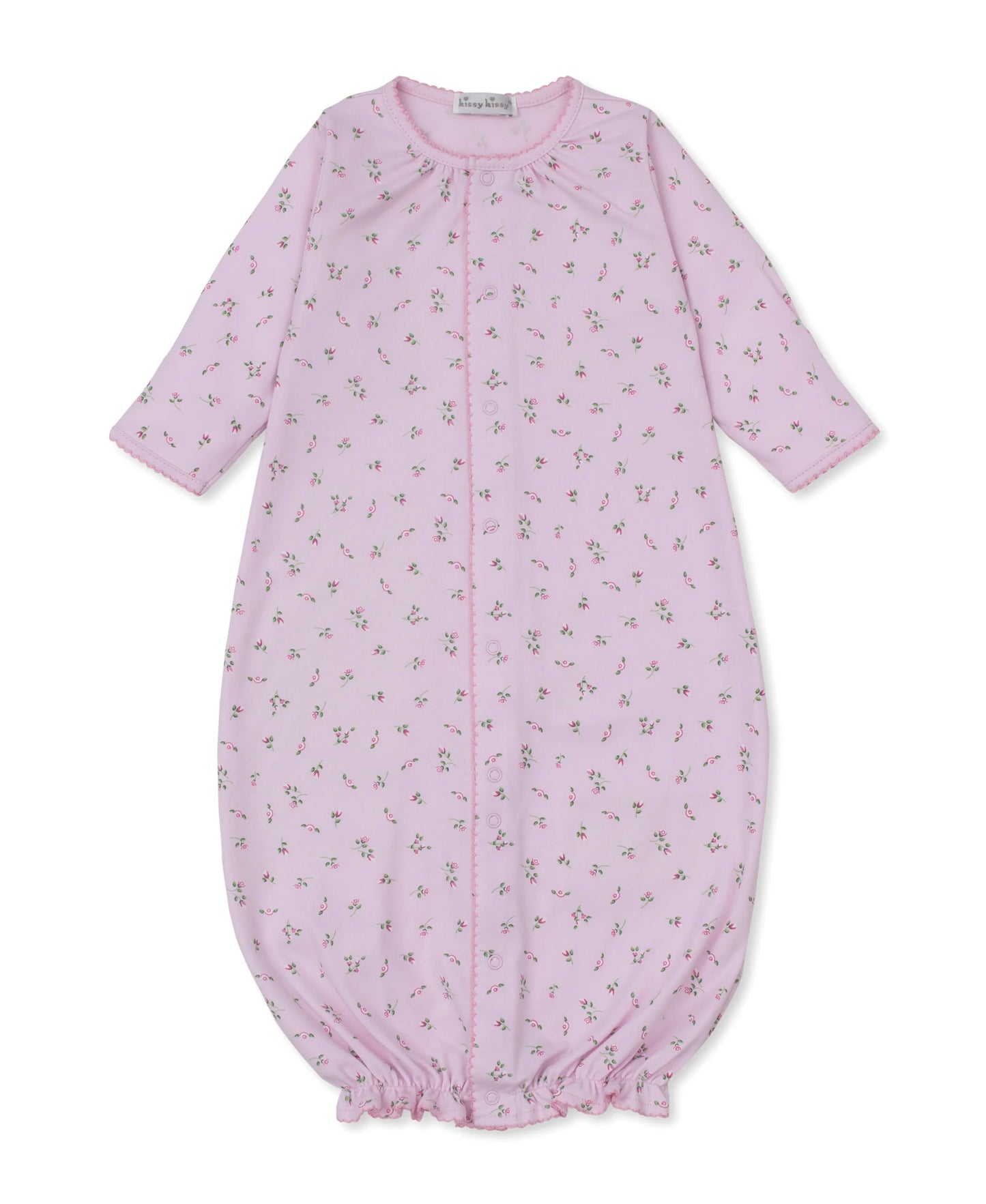 Kissy Kissy Garden Roses Print Convertible Gown