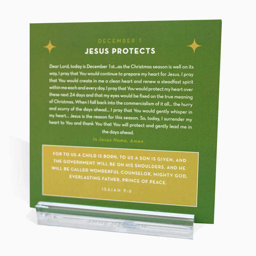 25 Days of Prayer and Scripture w/ Stand