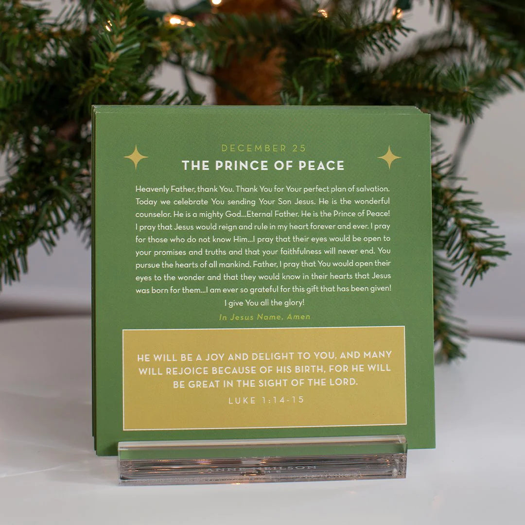 25 Days of Prayer and Scripture w/ Stand