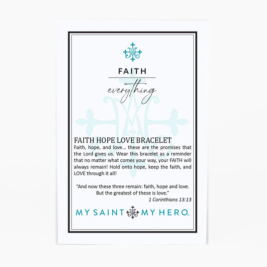 MSMH Faith Over Everything Bracelet