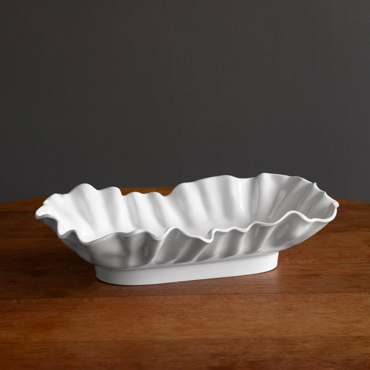 VIDA Bloom Large Rectangle Bowl (White)
