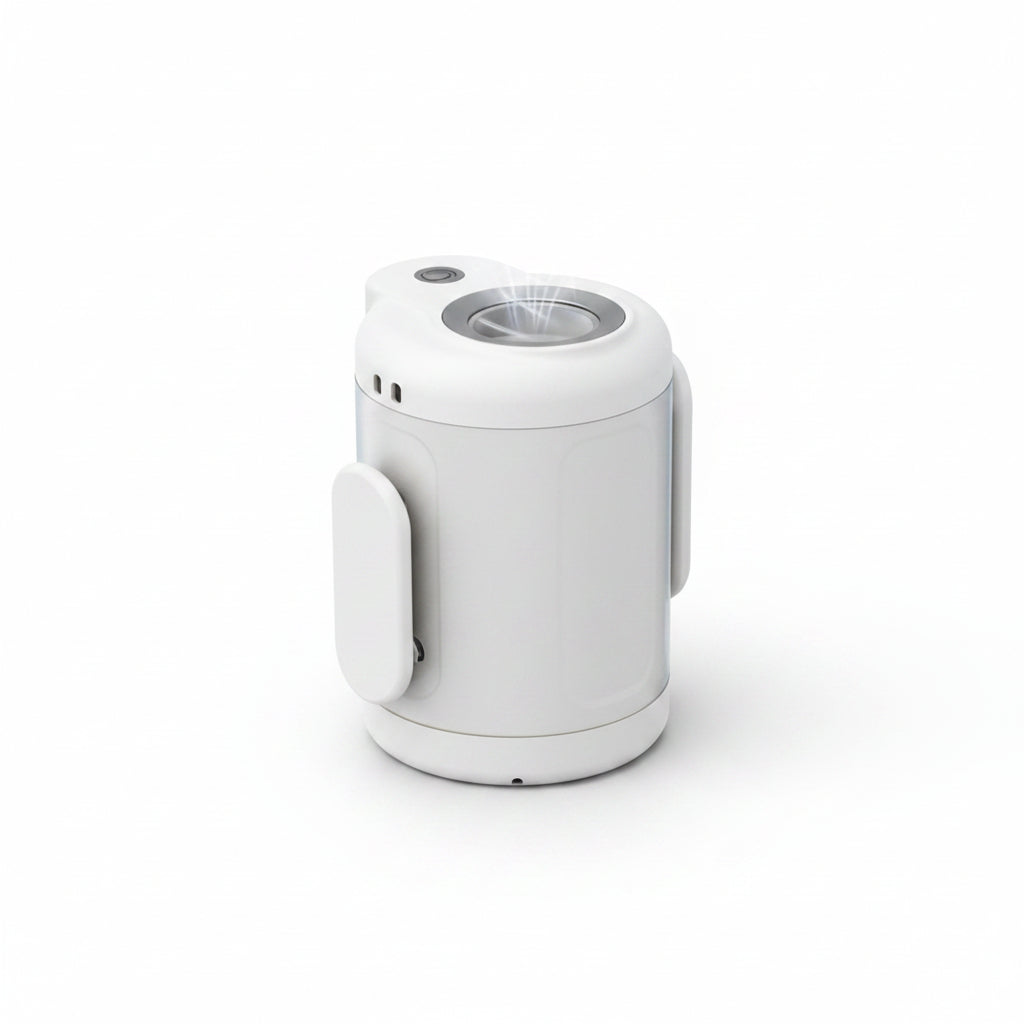U Body Fan Clip-On Personal Cooling Fan - Ivory