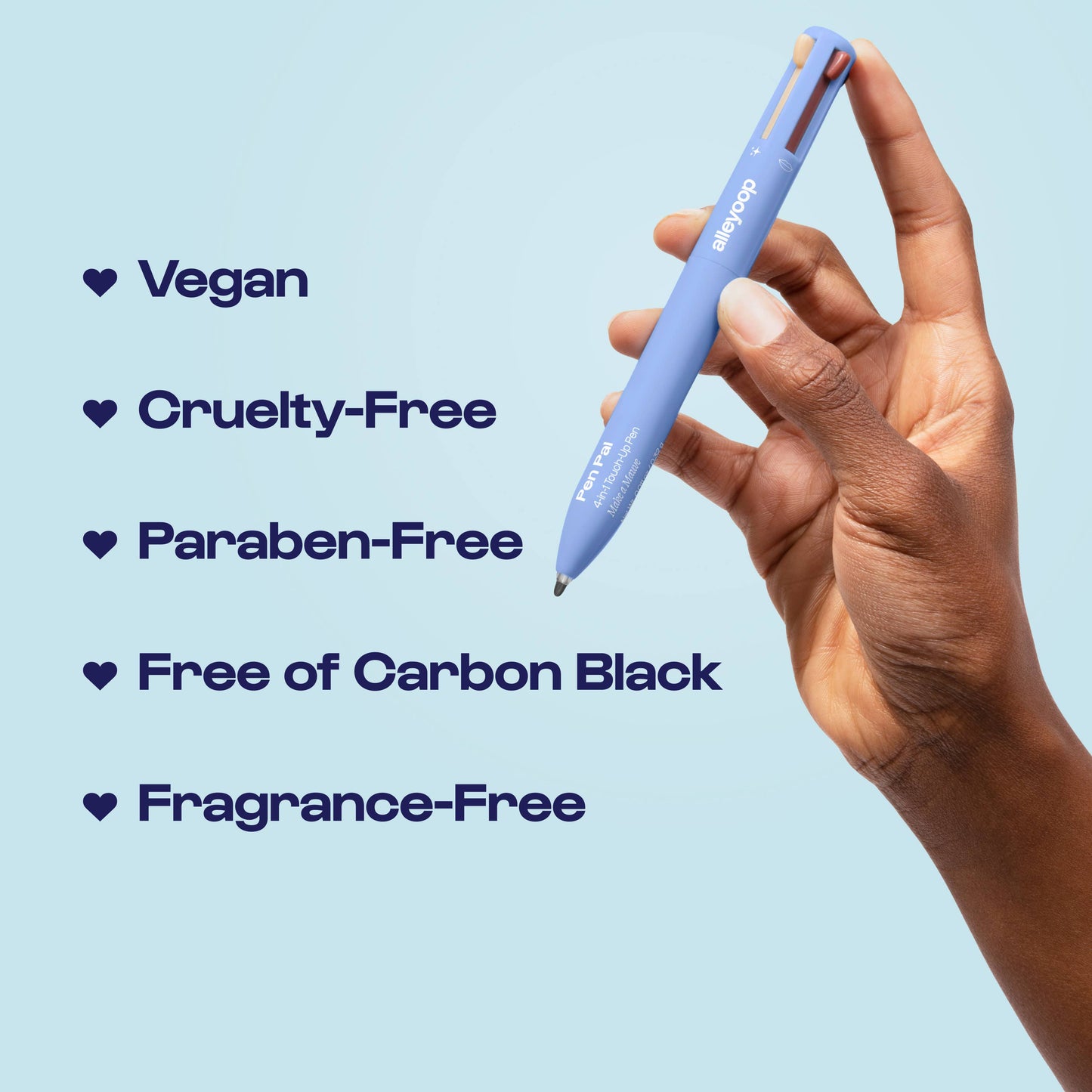 Alleyoop Pen Pal 4-in-1 Makeup Touch Up Pen