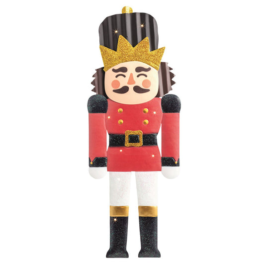 Light-Up Nutcracker Sitter