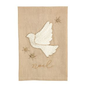 Holiday Embroidered Hand Towels