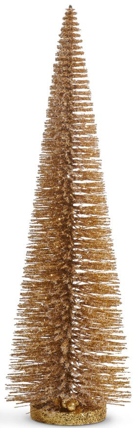 Gold Bottle Brush Trees