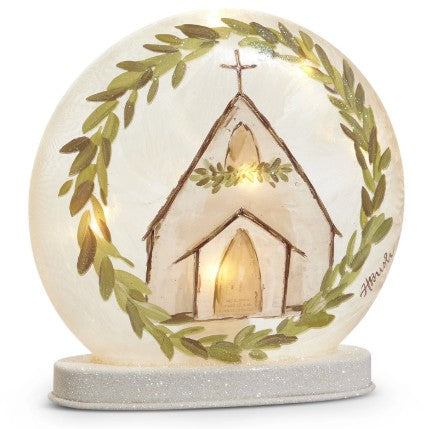 8" Lighted Church Disc