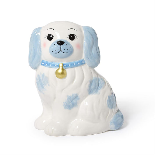Staffordshire Dog Hand-Painted Money Bank