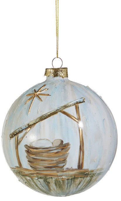 5" Holy Night Ball Ornament
