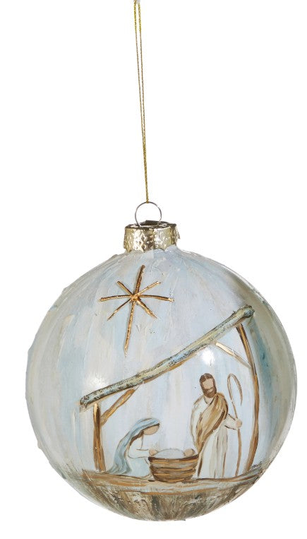 5" Holy Night Ball Ornament