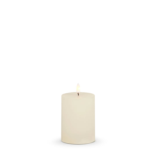 Ivory Pillar Candle