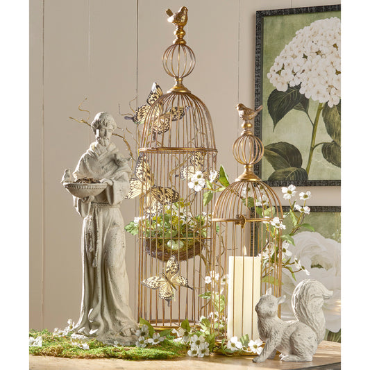 21.5" Concrete Look St. Francis