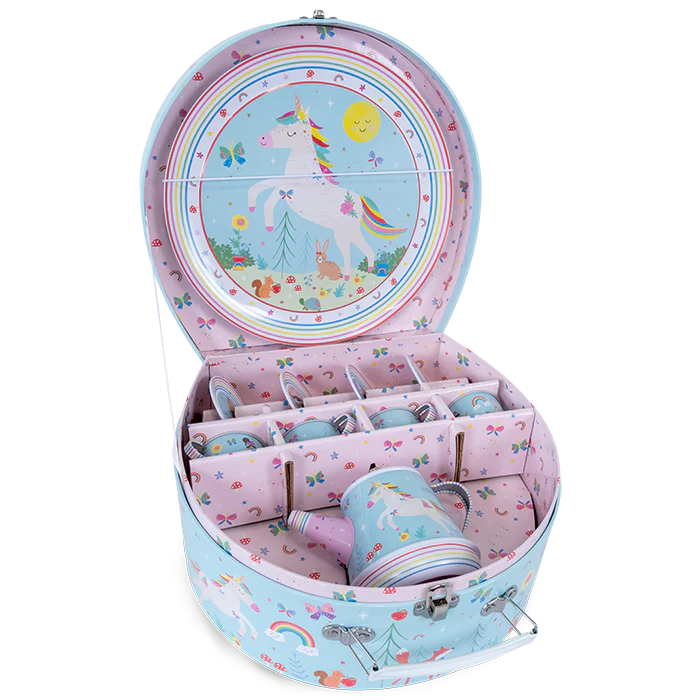 Rainbow Fairy 11pc Musical Tea Set