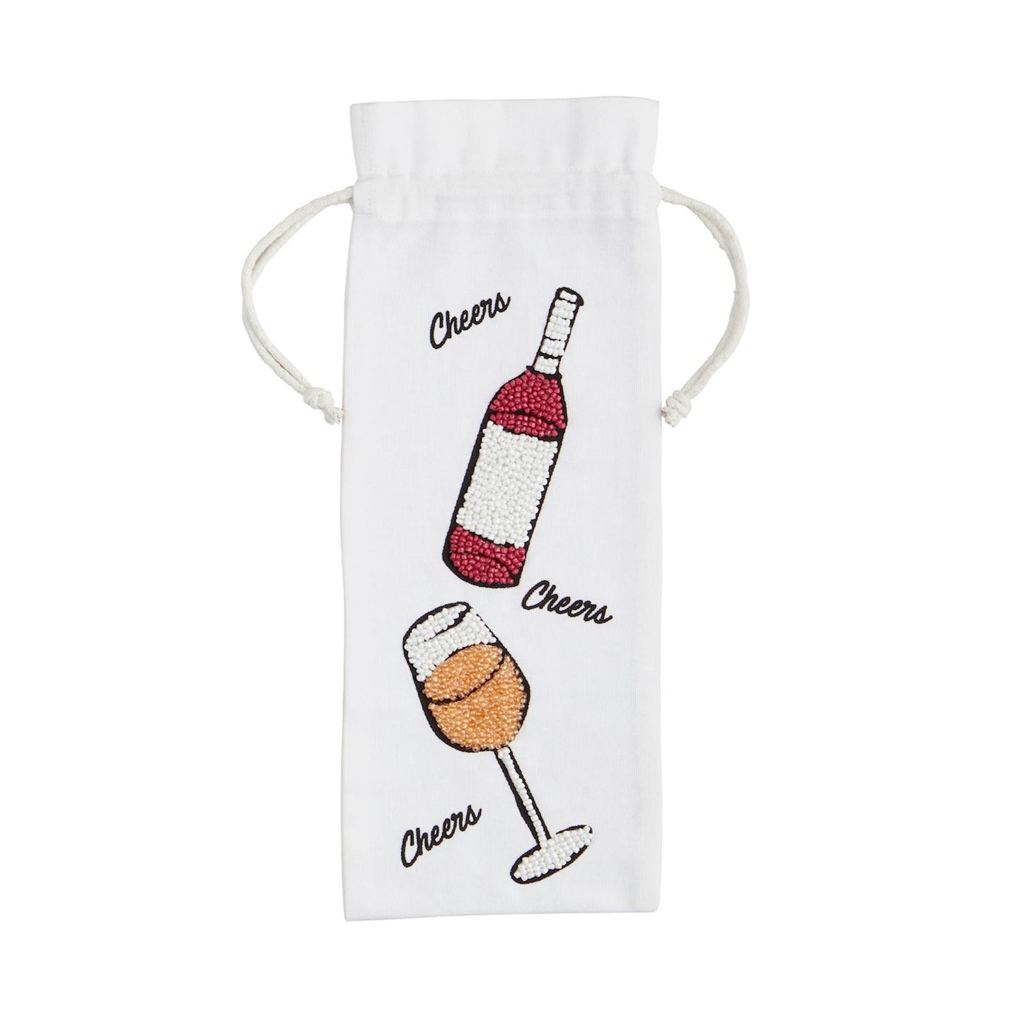 Beaded Wine Bag