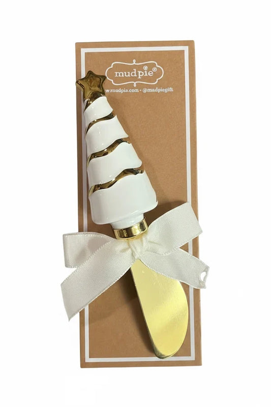 White Ceramic Spreader