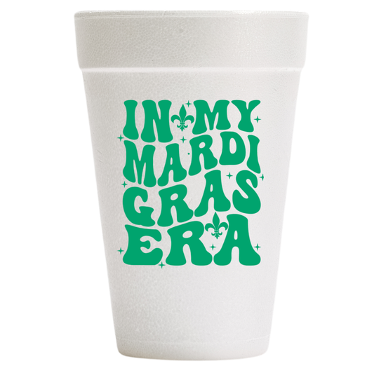 Mardi Gras Era Cups