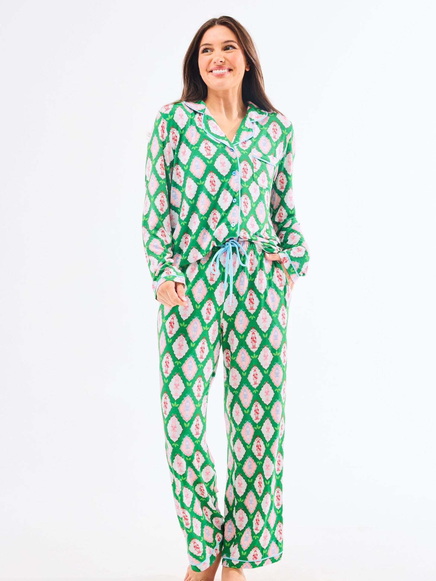 Charlotte Christmas Cavalry PJ Set