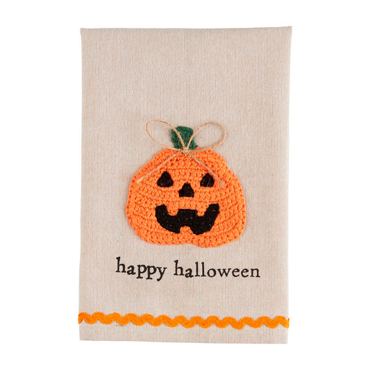 Halloween Crochet Towel