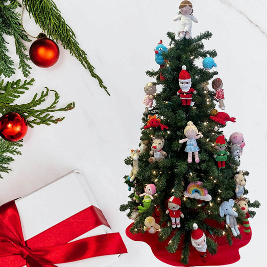 Angel Bamboo Crochet Rattle