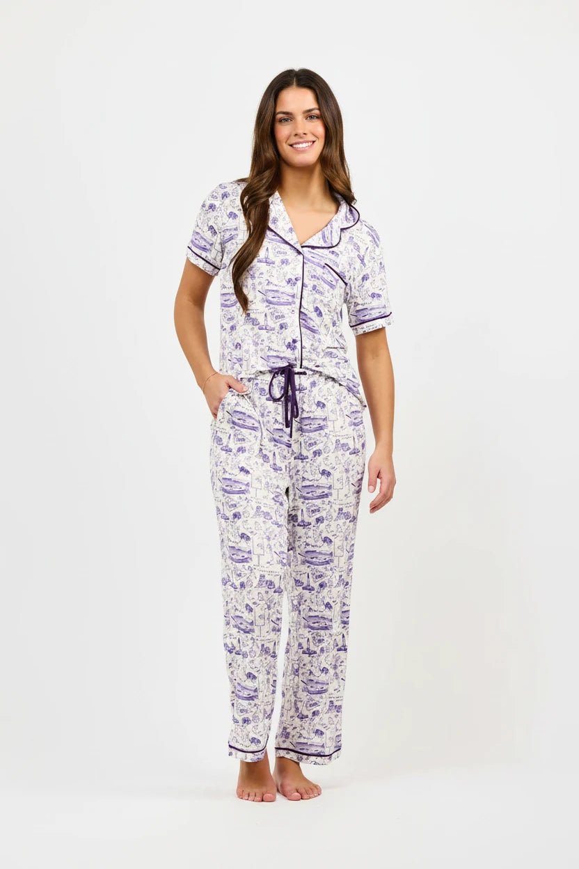 Charlotte Team Toile LSU PJ