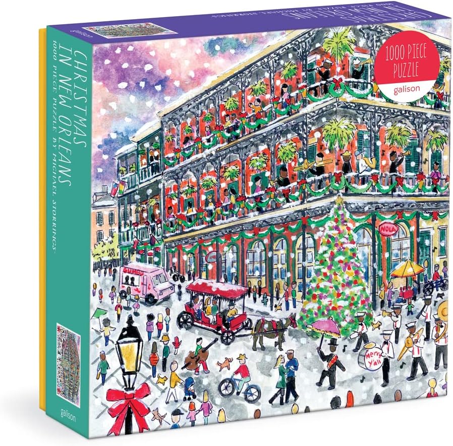 Christmas in New Orleans 1000 Piece Puzzle