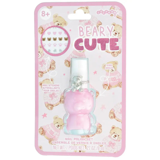 Beary Cute Nail Polish and Ring Set