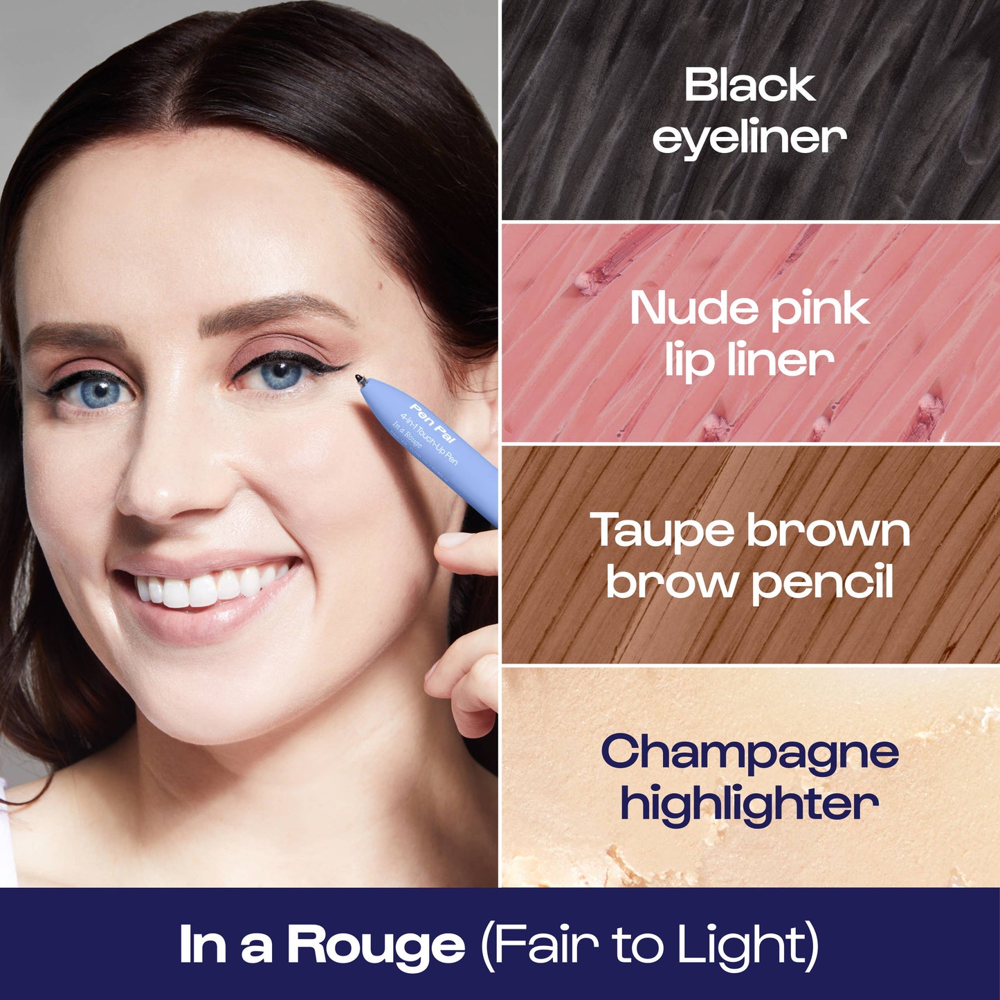 Alleyoop Pen Pal 4-in-1 Makeup Touch Up Pen