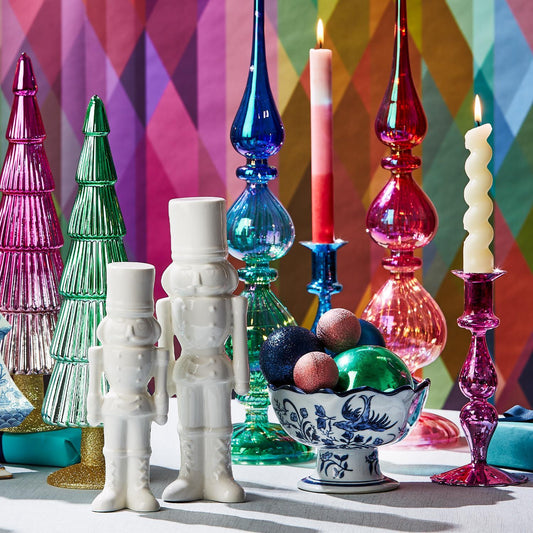 Ombre Finial Christmas Tree LED Decor