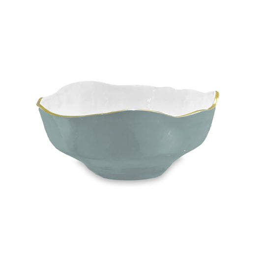 Encanto Dakota Medium Bowl (Slate and White)