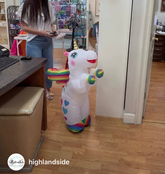 Remote Control Inflatable Unicorn