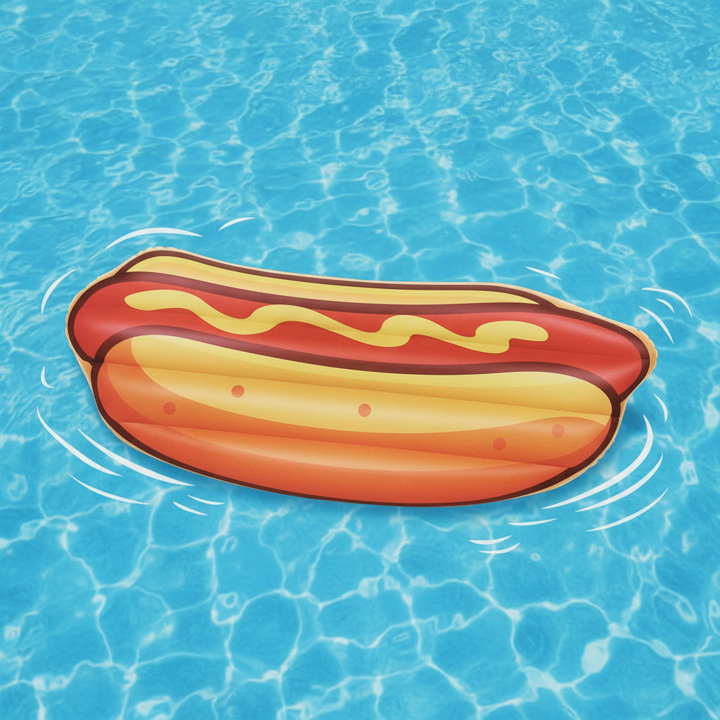 Hotdog Pool Float