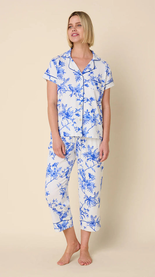 Pima Knit Capri Set