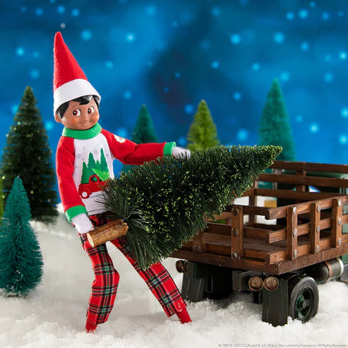 Elf on the Shelf Claus Couture Collection Tree Farm PJs