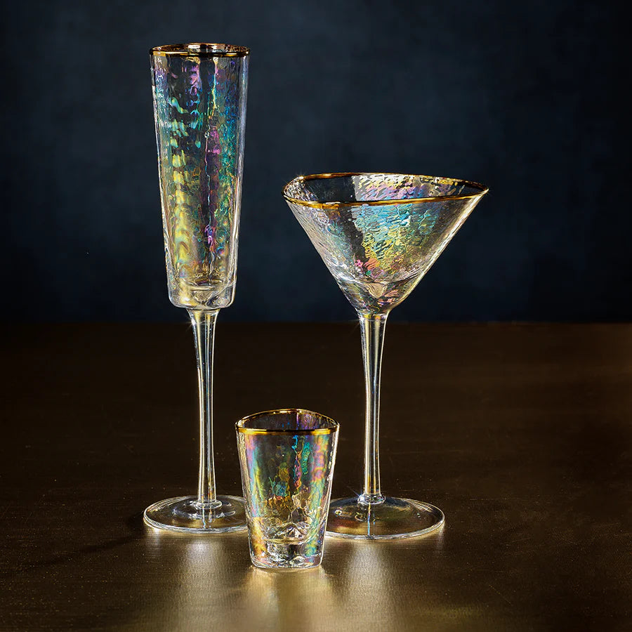 Aperitivo Triangular Champagne Flute