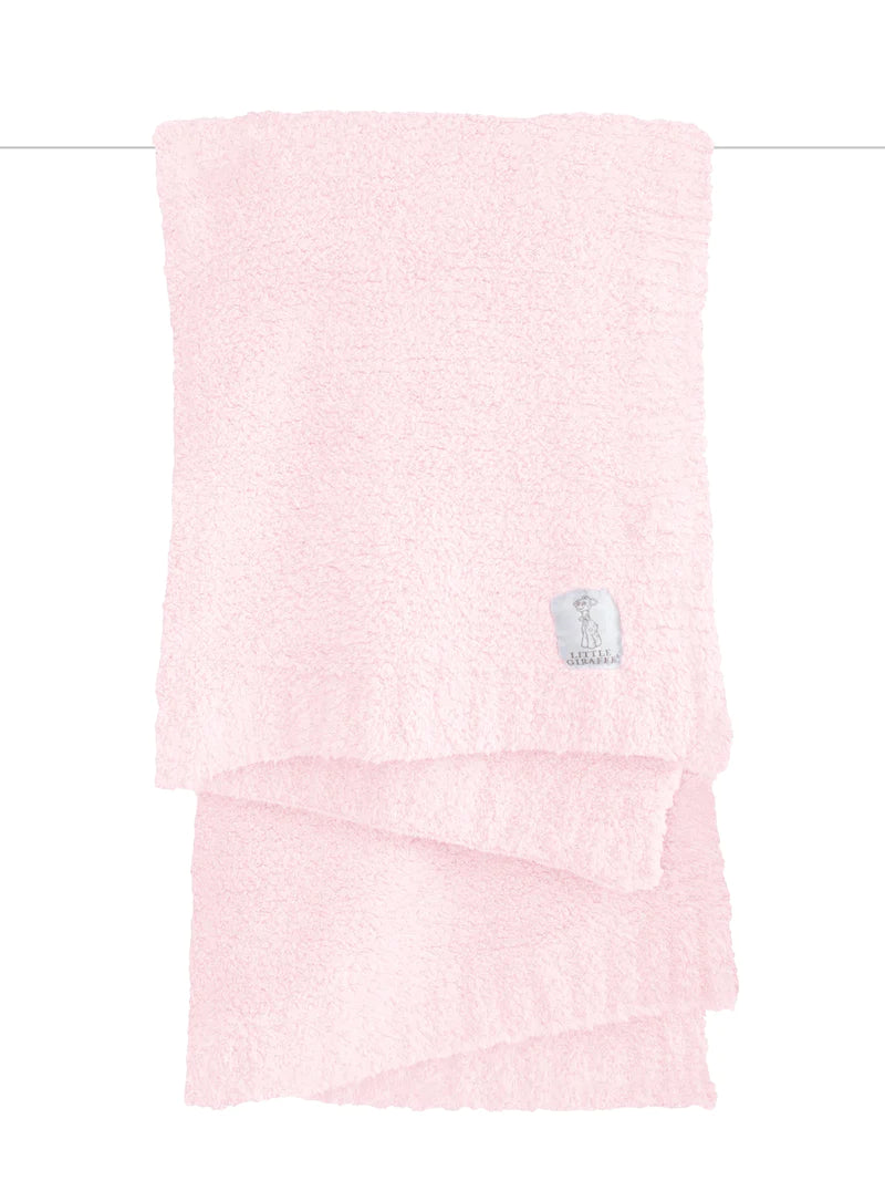Little Giraffe Plush Chenille Knit Baby Blanket