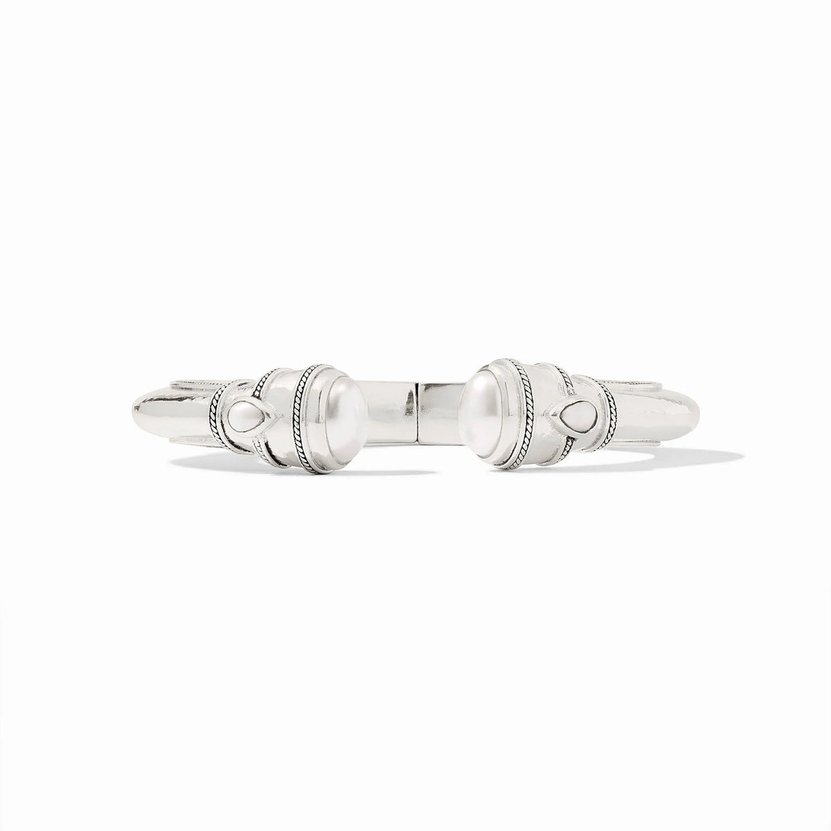 Cannes Demi Cuff- Pearl/Silver
