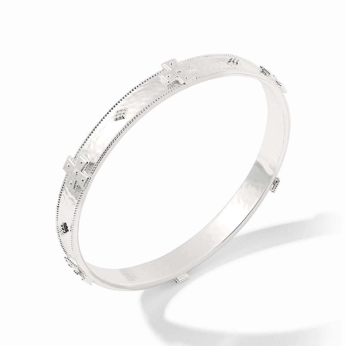 Canterbury Bangle- Silver