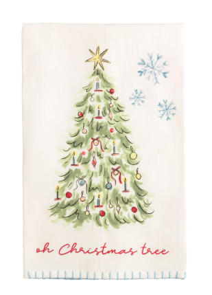 Christmas Tree Tea Towel